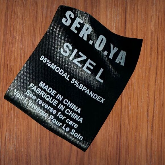 Ser.o.Ya Womens Artemis Top Size L Cream Cut Out Long Sleeves Cropped NWT - Picture 9 of 10